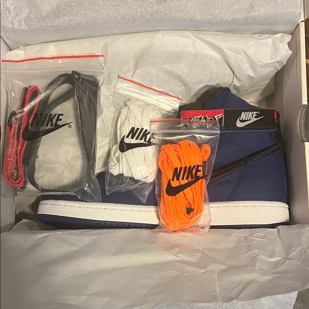 NIKE X STUSSY VANDAL HIGH LIMITED EDITION SIZE 9